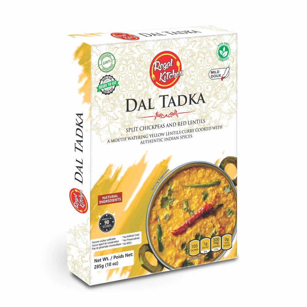 Regal Kitchen Ready To Eat Dal Tadka 285g - Dal Tadka by Regal Kitchen - Ready to Eat