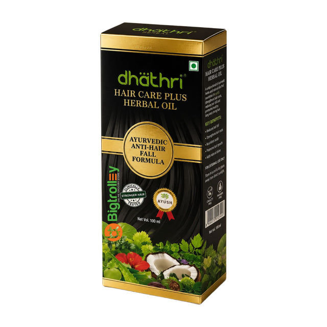 Dhathi Hair Care Plus Herbal Oil 100ml Online at Bigtrolley groceries