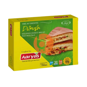 Aaryas Frozen Dilkush, Stuffed Sweet bread 500g Online at BigTrolley Groceries