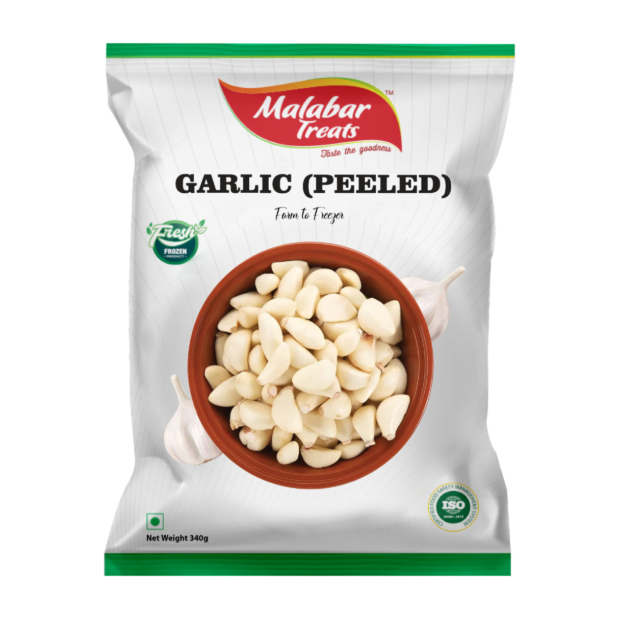 Malabar Treats Garlic ( Peeled) 340g Online at BigTrolley Groceries