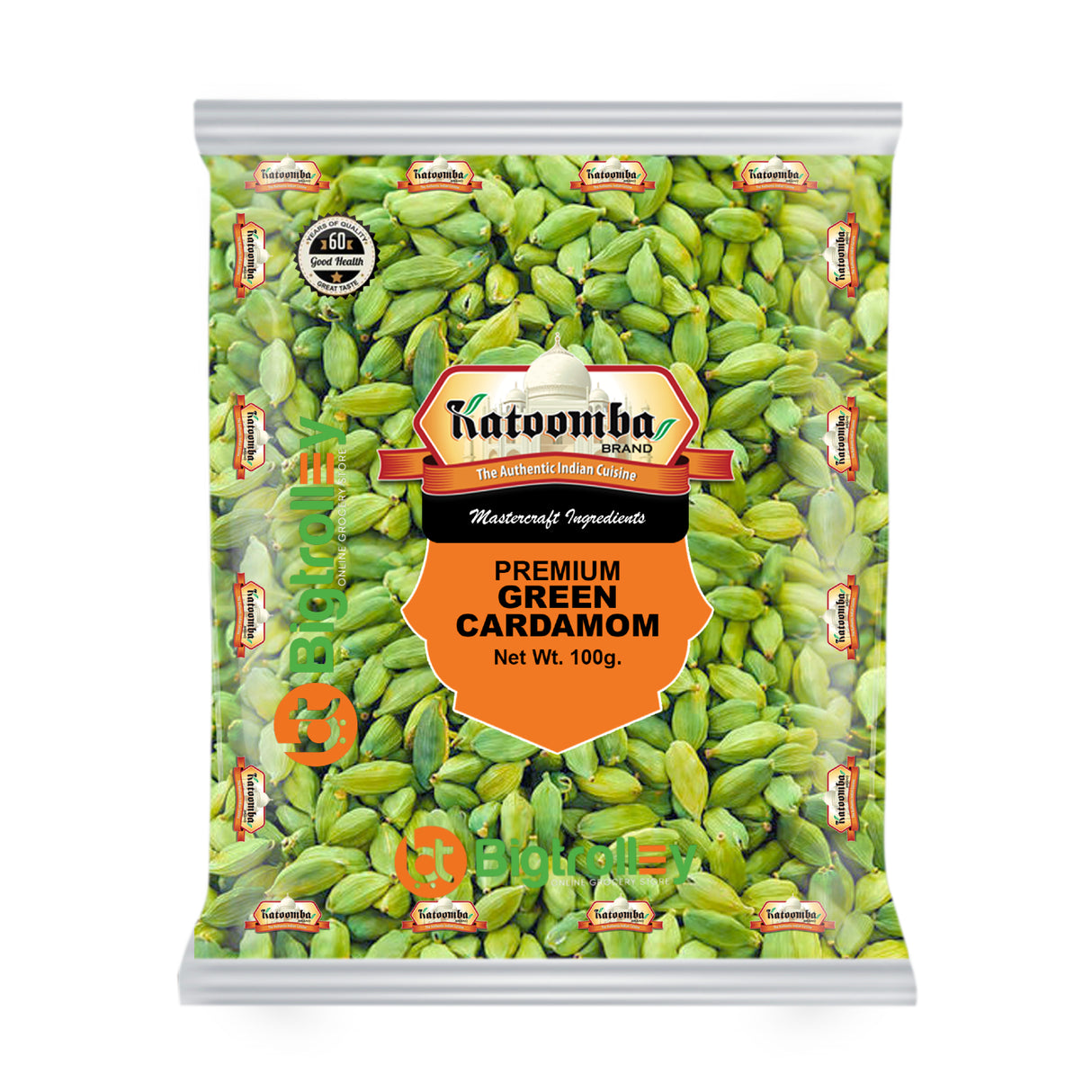 Katoomba Green Cardamom, Elaichi 100g