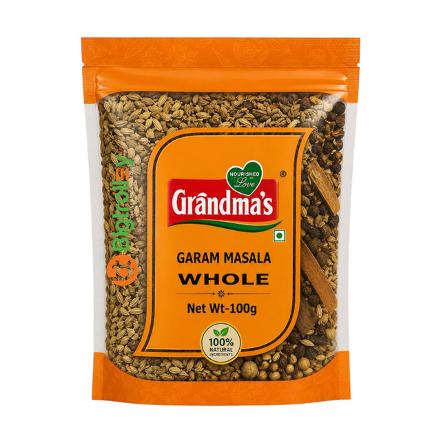 Grandma's Garam Masala Whole Spices 100g Online at BigTrolley Groceries in Sydney