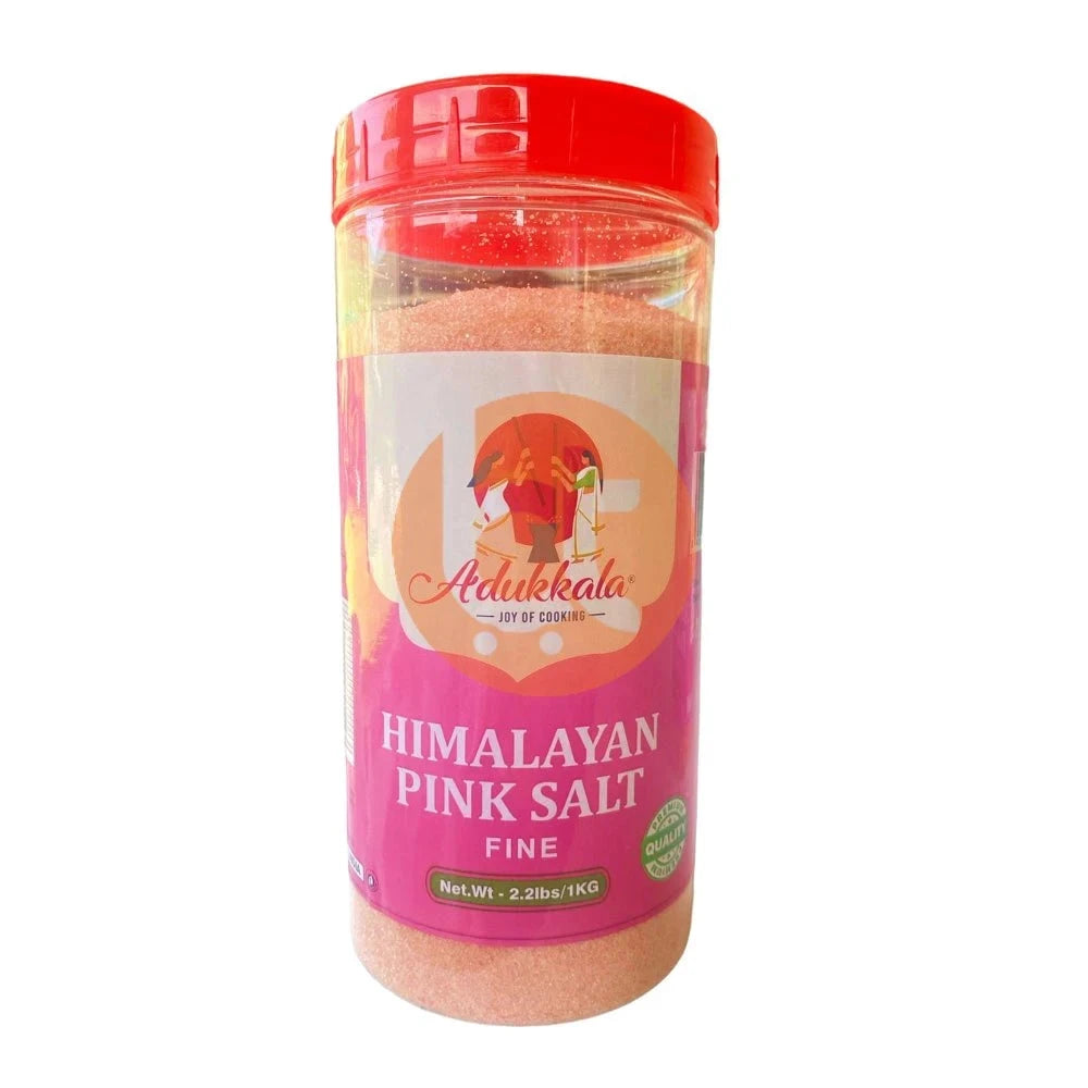 Adukkala Himalayan Pink Salt Fine 1kg
