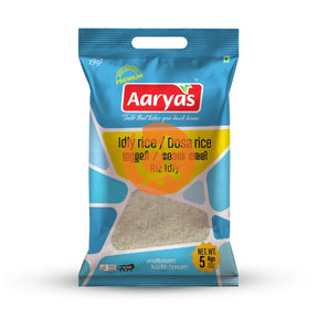 Aaryas Foods Idly, Dosa Rice 5Kg Online at BigTrolley Groceries