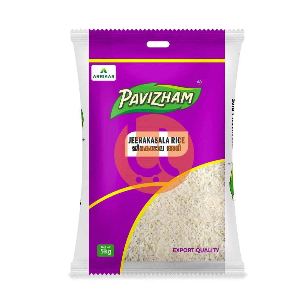 Pavizham Jeerakasala Rice, Kaima 5Kg - Jeerakasala Rice by Pavizham - Jeerakasala Rice, Rice