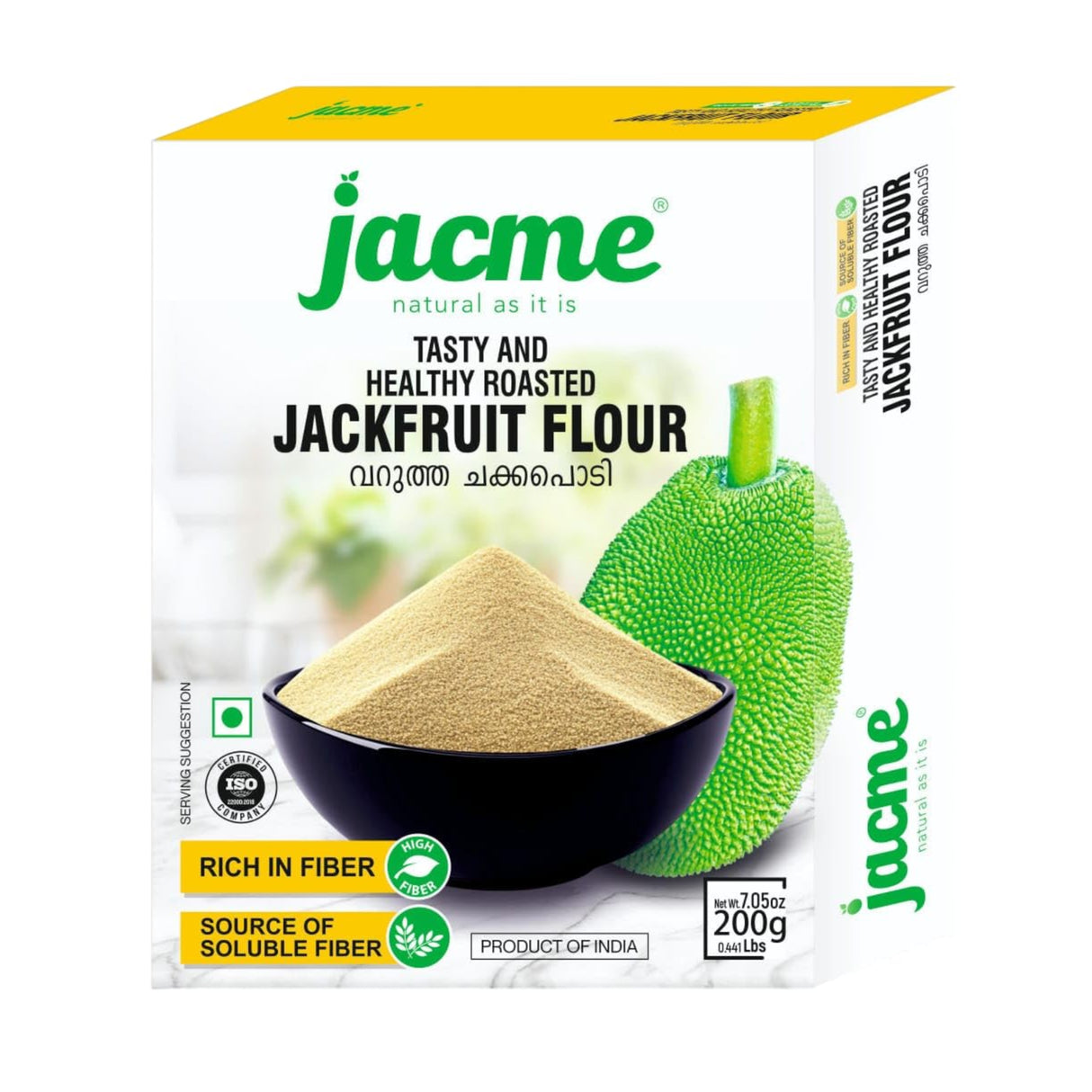 Jacme Green Jackfruit Roasted  Flour 200g