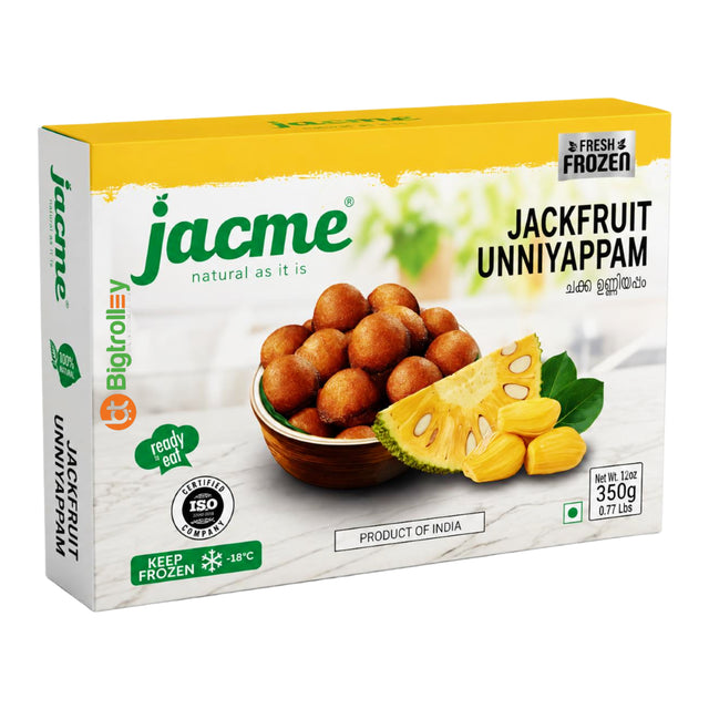 Jacme Jackfruit Unniyappam 350g Online at BigTrolley Groceries