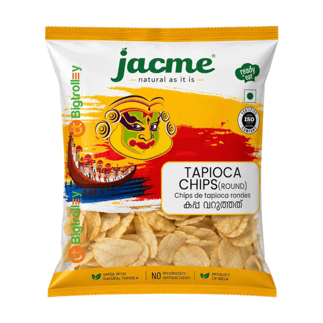 Jacme Round Tapioca Chips 125g Online at Bigtrolley Groceries