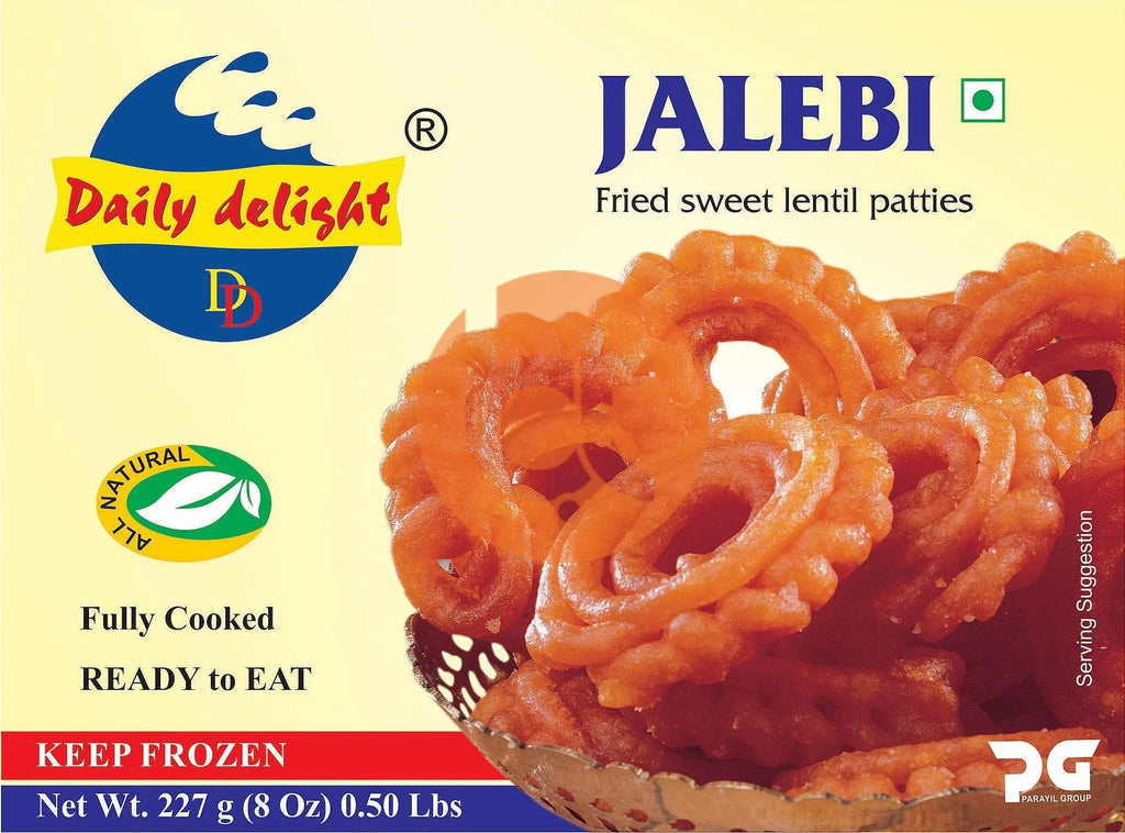 Daily Delight Jalebi (Jilebi) 227g - Jilebi by Daily Delight - Frozen Snacks & Sweets