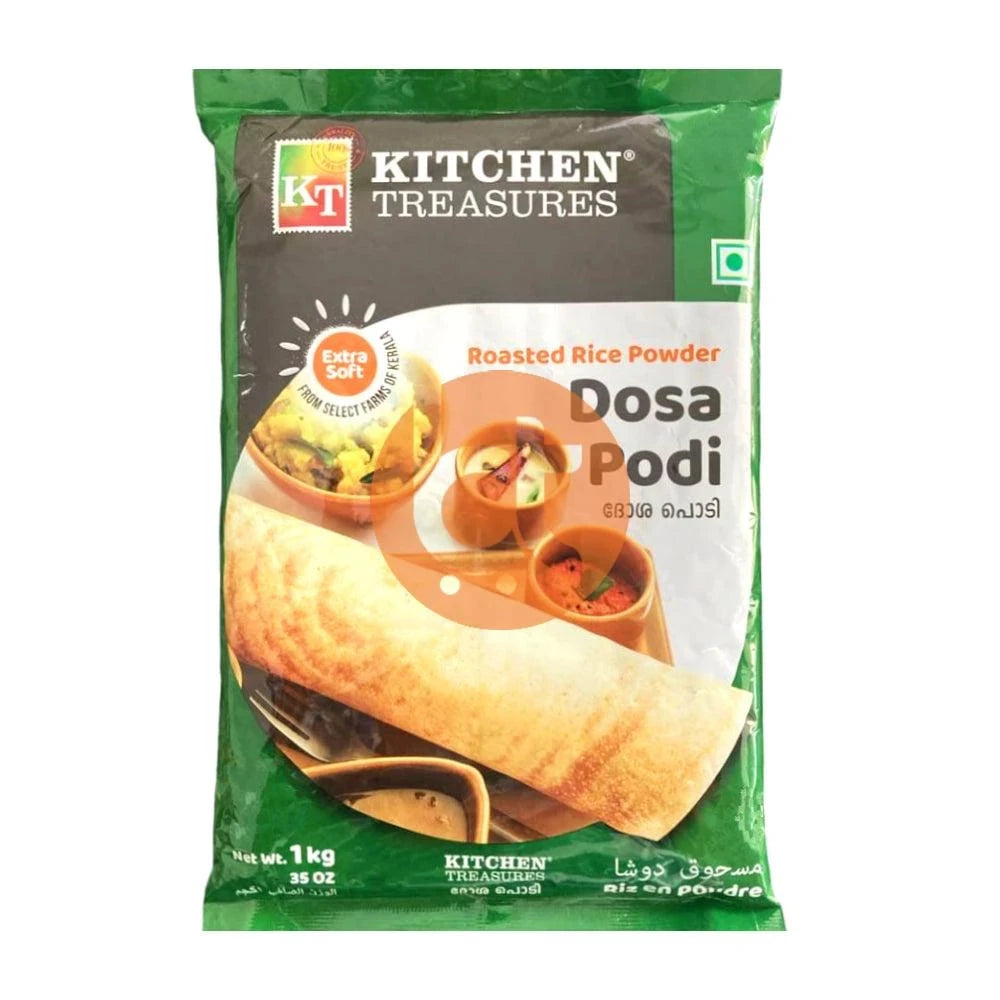 Kitchen Treasures Dosa Podi 1Kg - Idli, Dosa Powder by Kitchen Treasures - New, Rice Flour