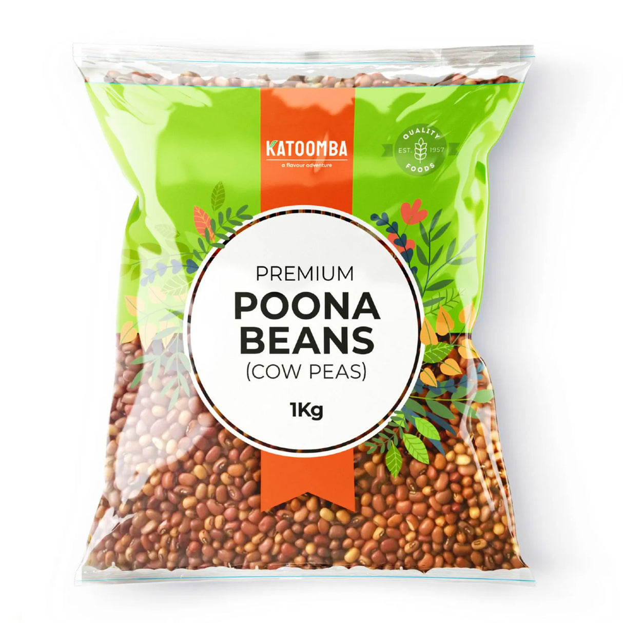 Katoomba Poona Beans, Red Cow Peas 1kg