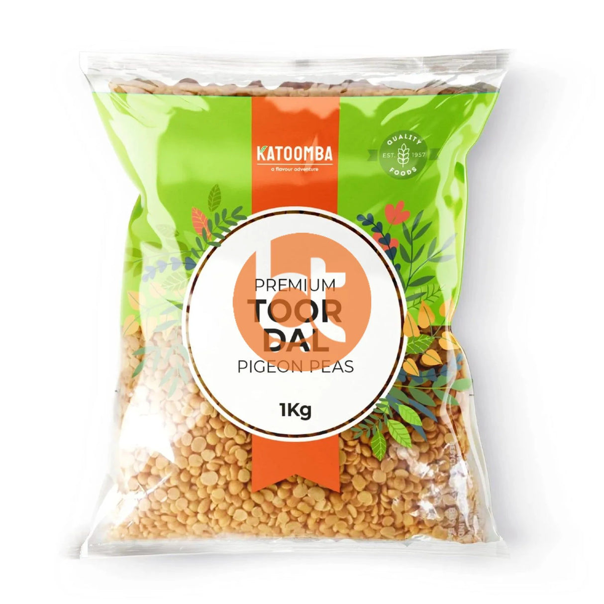 Katoomba Premium Toor Dal, Thuvaram Paruppu 1Kg