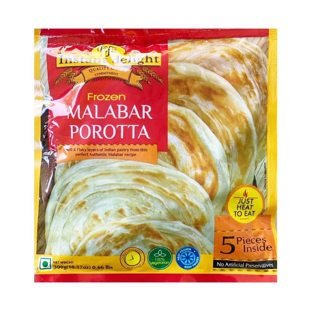 Instant Delight Malabar Porotta 3x 5Pcs 900g | BigTrolley
