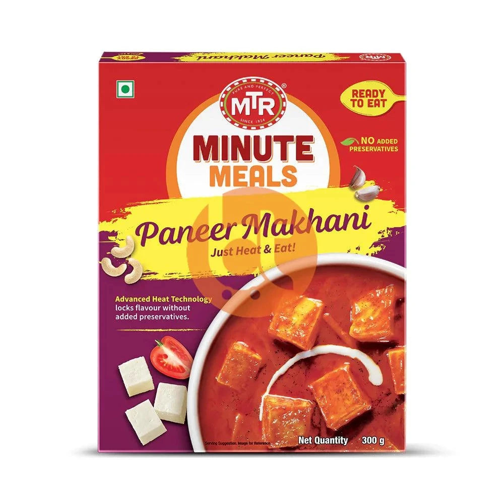 MTR Ready To Eat Paneer Makhani 300g - Paneer Makhani by MTR - Ready to Eat