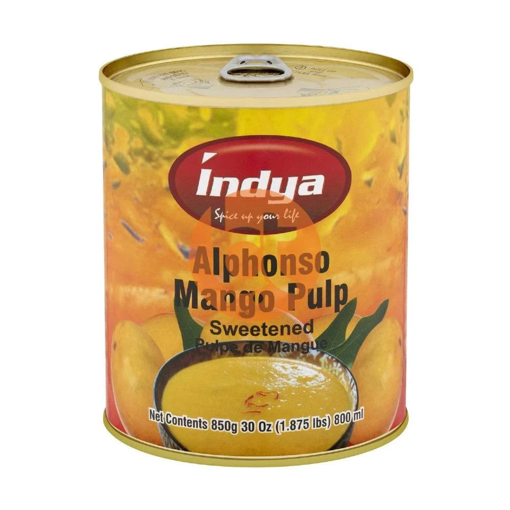 Indya Alphonso Mango Pulp 850g - Mango Pulp by Indya Foods - New, New Arrivals