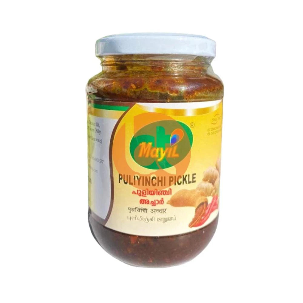 Mayil Puliyinchi Pickle, Ginger Tamaring Pickle 400g - Puliyinchi Pickle by Mayil - Onam Specials, pickles