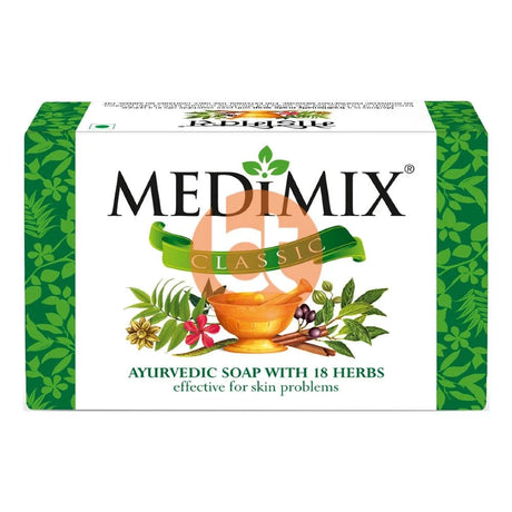 Medimix Ayurvedic Soap with 18 Herbs 125g - Soap by MediMix - Non food Items, Soap, Soaps & Facewash