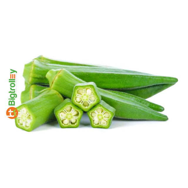 BigTrolley Fresh Okra (​Bhindi ) Whole ℮500g