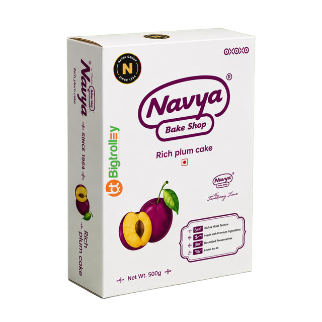 Navya Bake Shop Rich Plum Cake Online at bigtrolley Groceries in Sydney