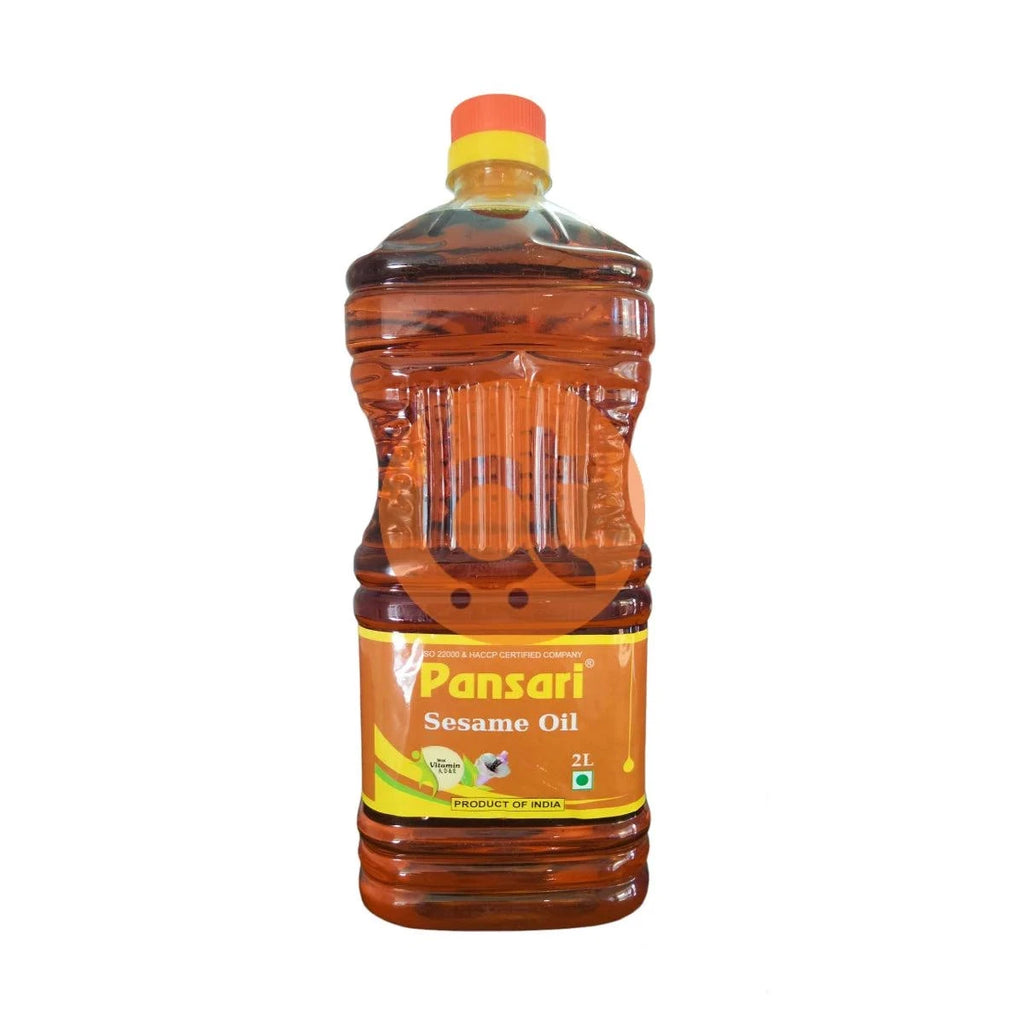 Pansari Gingelly, Sesame (Nallenna) Oil 2L - Gingelly Oil by Pansari - New, Oil