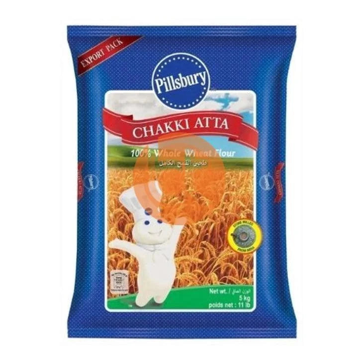 Pillsbury Chakki Atta 10Kg - Whole Wheat by Pillsbury - Atta Flour