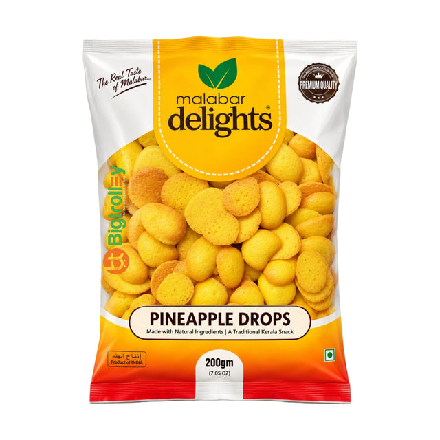Malabar Delight Pineapple Drops 200g Online at Bigtrolley 