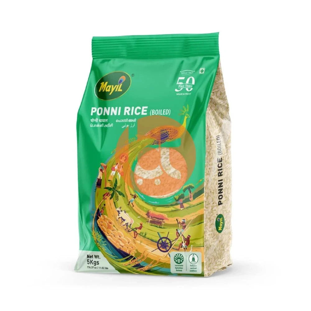 Mayil Ponni Rice (Boiled ) 5Kg - Ponni Rice by Mayil - Ponni Rice, Rice