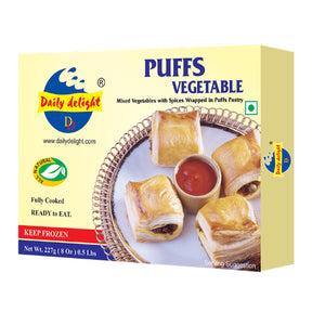 Daily Delight Vegetable Puffs Online at BigTrolley Groceries