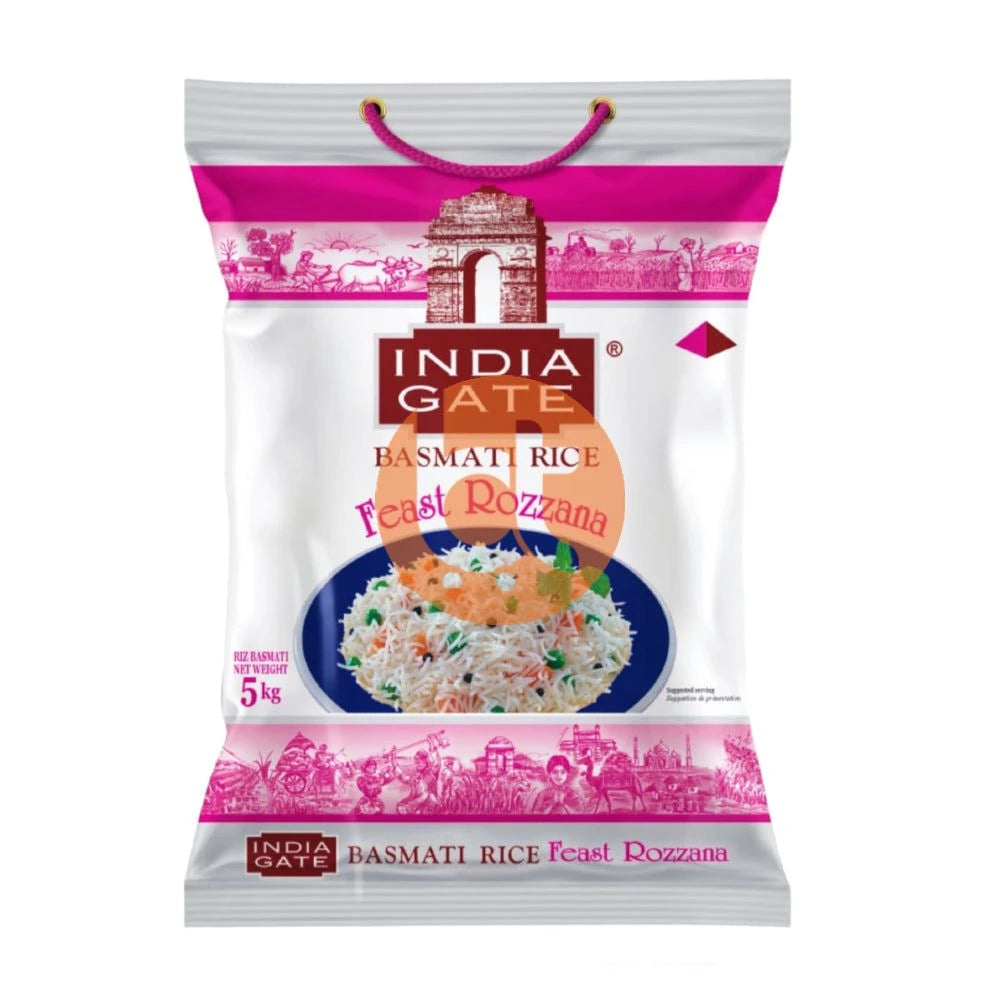 India Gate Feast Rozanna Basmati Rice 5Kg