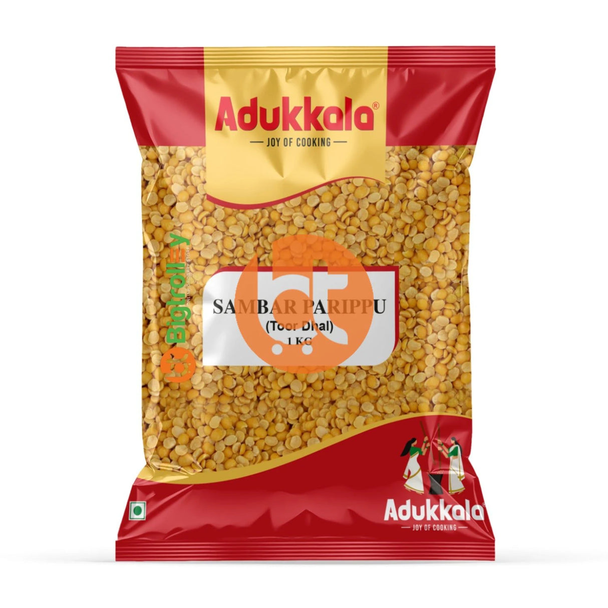 Adukkala Toor Dal Sambar Parippu 1Kg