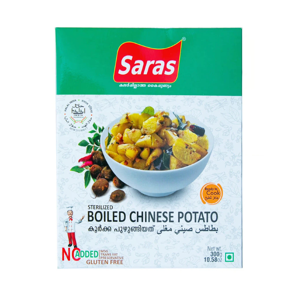 Saras Boiled Chinese Potato ( Koorka )300g