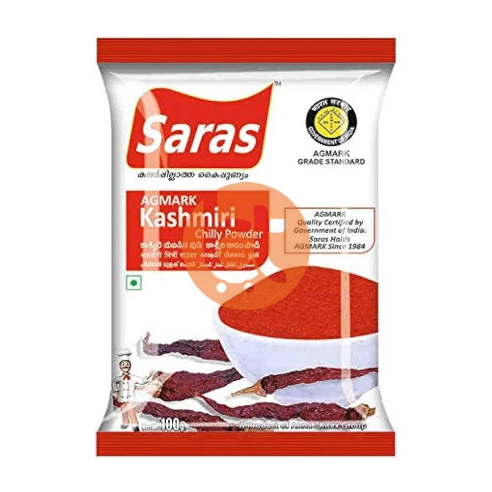 Saras Kashmiri Chilli Powder - Kashmiri Chilli Powder by Saras - Powdered Spices