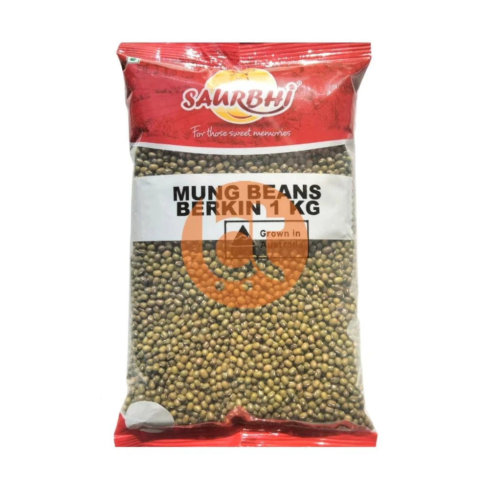 Saurbhi Mung Beans, Cherupayar 1Kg - Mung Beans by Saurbhi - Beans & Peas