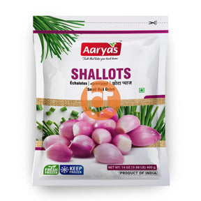 Aaryas Frozen Onion Shallot (Red Onion) 400g Online at BigTrolley Groceries