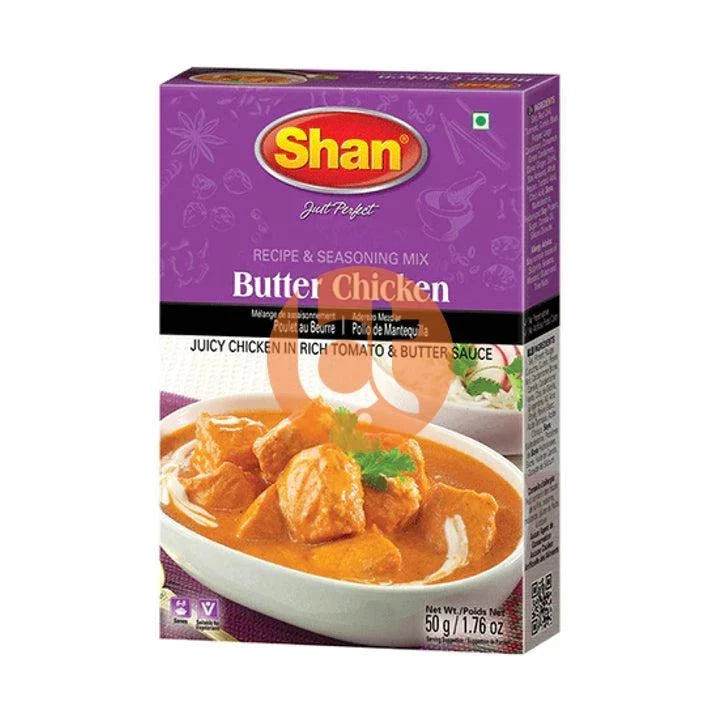 Shan Butter Chicken Masala 100g - Butter Chicken by Shan - masalas