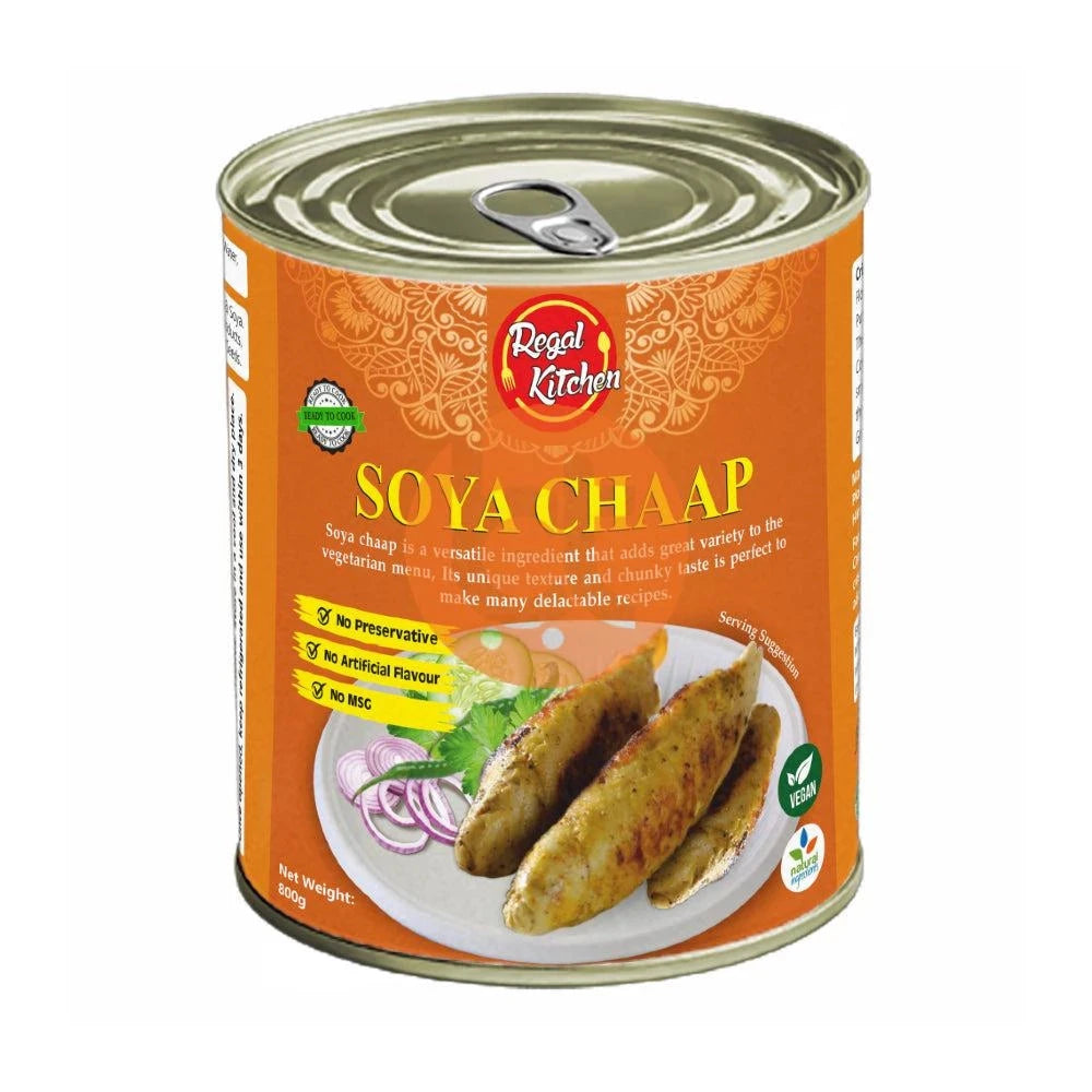 Regal Kitchen Soya Chaap 800g - Soya Chaap by Regal Kitchen - Ready to Eat