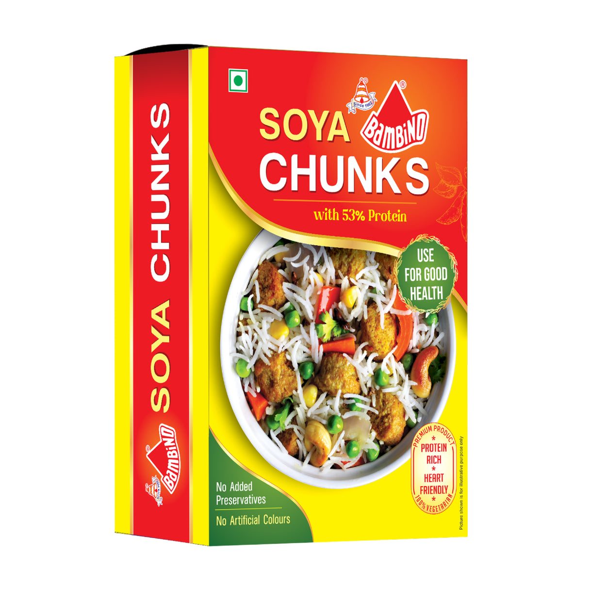 Bambino Soya Chunks 200g