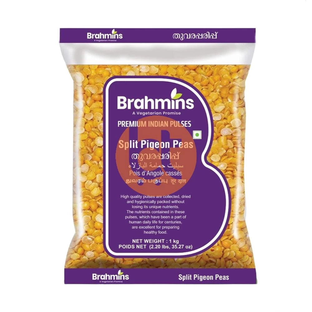 Brahmins Toor Dal, Thuvaram Paruppu 1Kg - Toor Dal by Brahmins - Beans & Peas