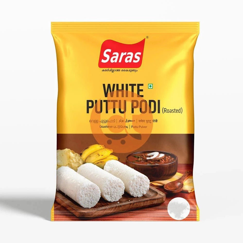 Saras White Puttu Podi 1 Kg - Puttu Podi by Saras - Rice Flour