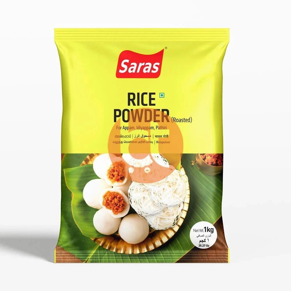 Saras Rice Powder ( Roasted ) 1 Kg - Rice Powder by Saras - Rice Flour