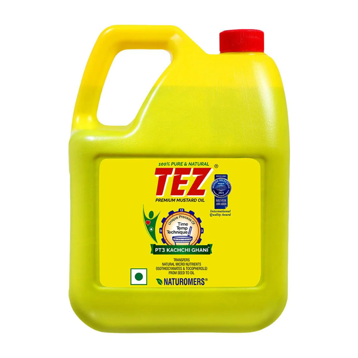 Tez Premium Pungent Mustard Oil 4.7L
