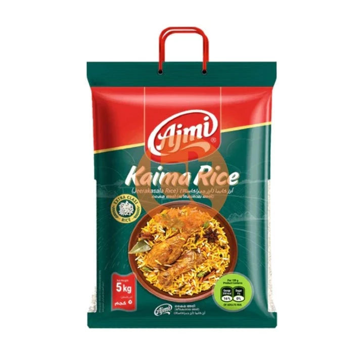 Ajmi Jeerakasala Rice, Kaima 5Kg - Jeerakasala Rice by Ajmi - Jeerakasala Rice, New, Rice