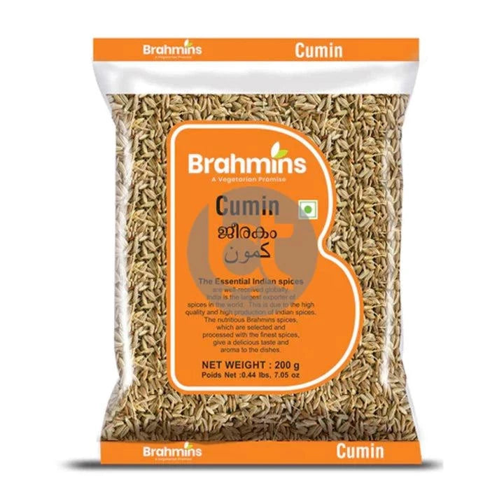 Brahmins Cumin Seeds 200g - Cumin by Brahmins - Whole Spices