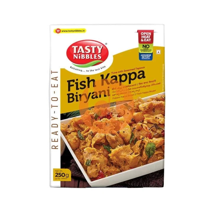 Tasty Nibbles Ready to Eat Fish Kappa Biriyani 250g - Fish Kappa Biriyani by Tasty Nibbles - Ready to Eat