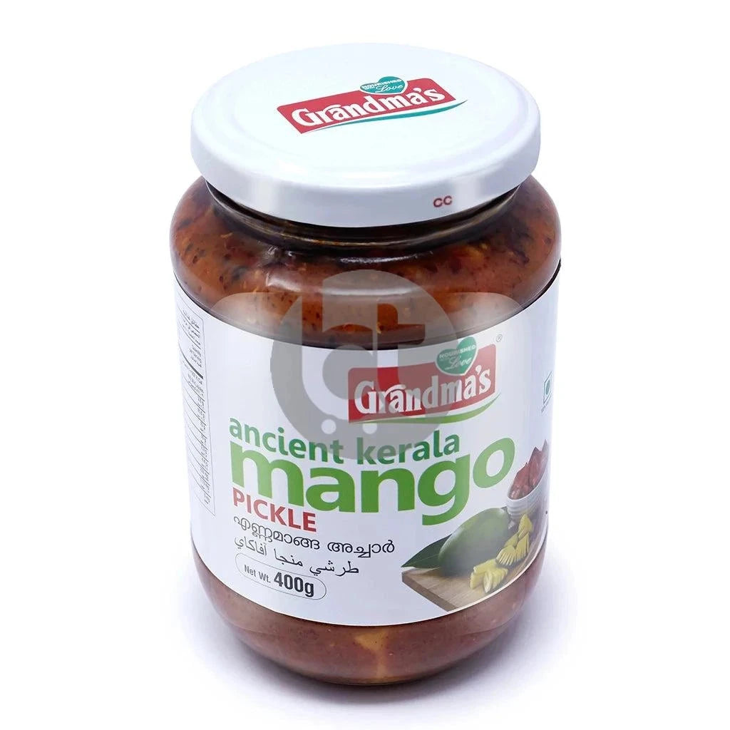Grandma's Ancient Kerala Mango Pickle 400g - Mango Pickle by Grandmas - Mango Pickle