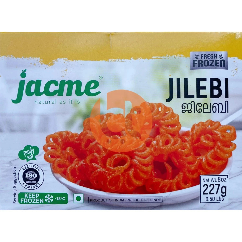 Jacme Ready to Eat Jilebi 227g - Jilebi by Jacme - Frozen Snacks & Sweets, Heat & Eat, New