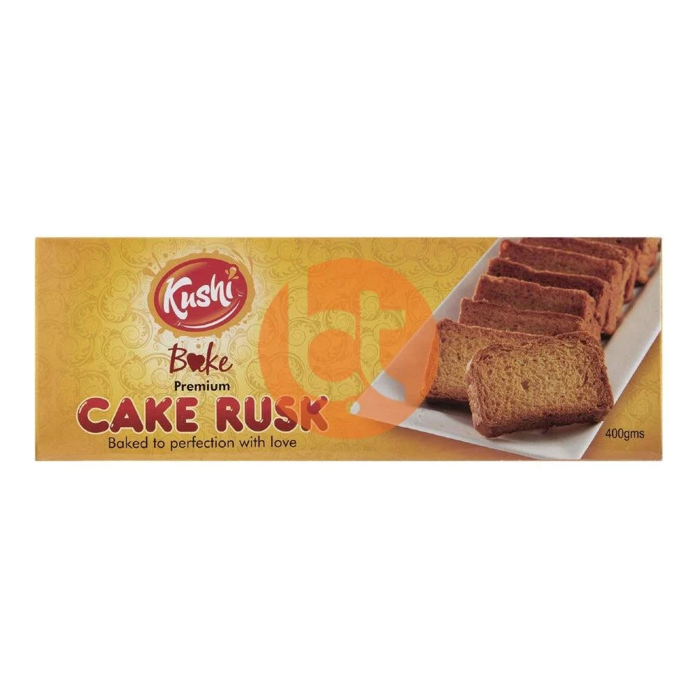 Kushi Premium Cake Rusk 400G - Rusk by Kushi - New, rusk