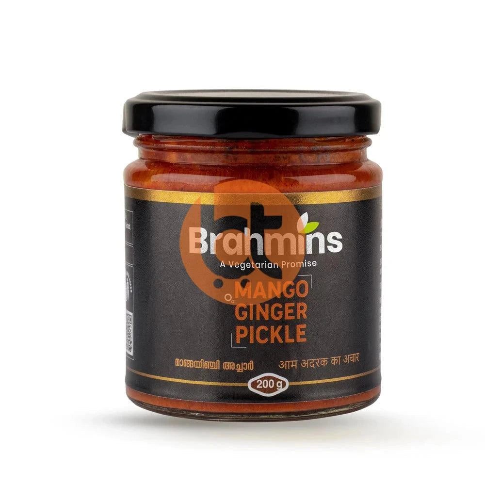 Brahmins Mango Ginger Pickle
