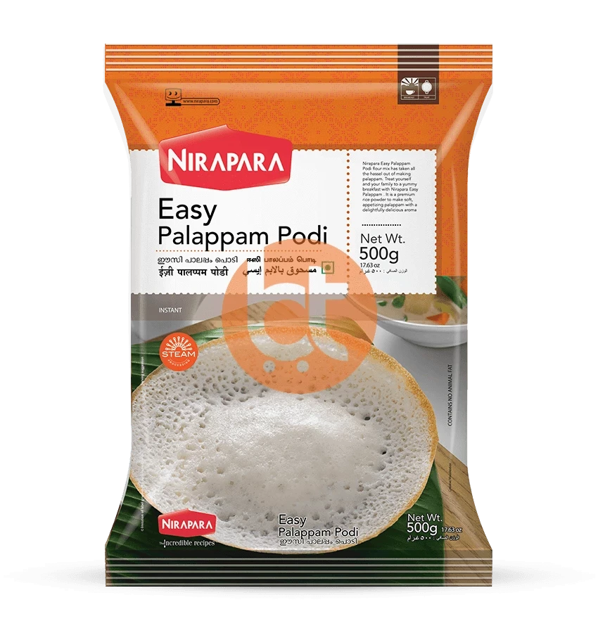 Nirapara Easy Palappam Podi 1Kg - Palappam Mix by Nirapara - Instant Mixes, Rice Flour