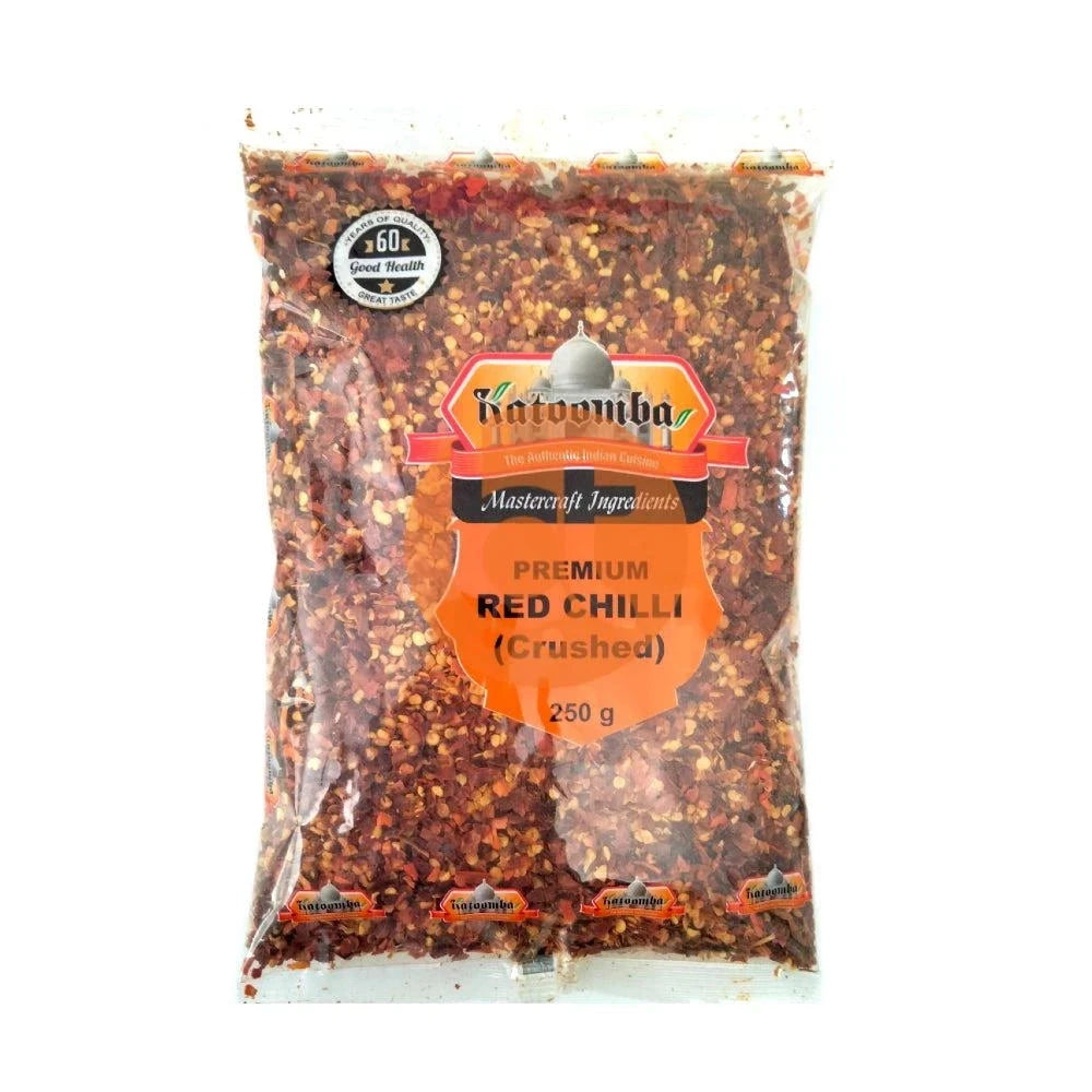 Katoomba Premium Red Chilli ( Crushed) 250g - Crushed Chilli by Katoomba - Whole Spices